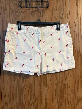 Cambridge Dry Good Flamingo Print Shorts